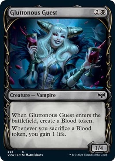 Gluttonous Guest Showcase Innistrad: Crimson Vow Magic card