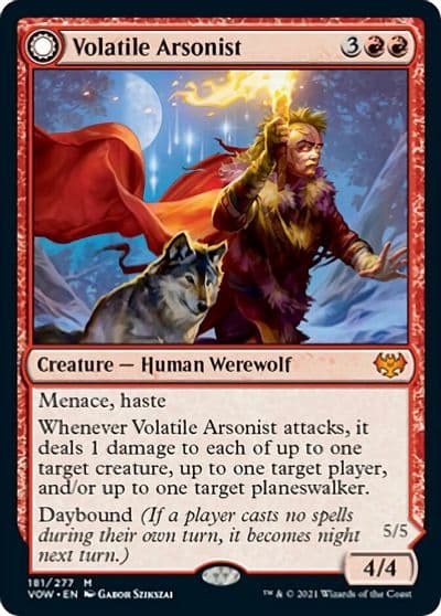 Volatile Arsonist Innistrad: Crimson Vow Magic card
