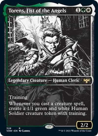 Torens Fist of the Angels Showcase Innistrad: Crimson Vow Magic card