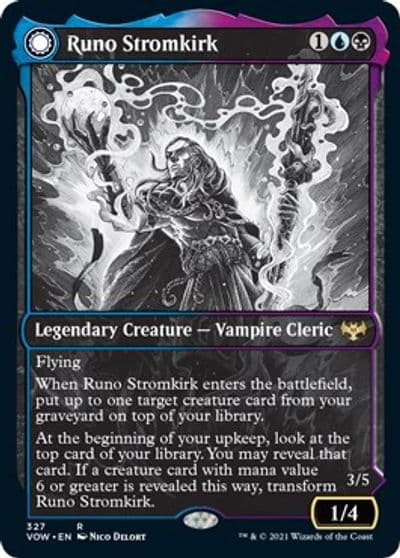 Runo Stromkirk Showcase 327 Innistrad: Crimson Vow Magic card