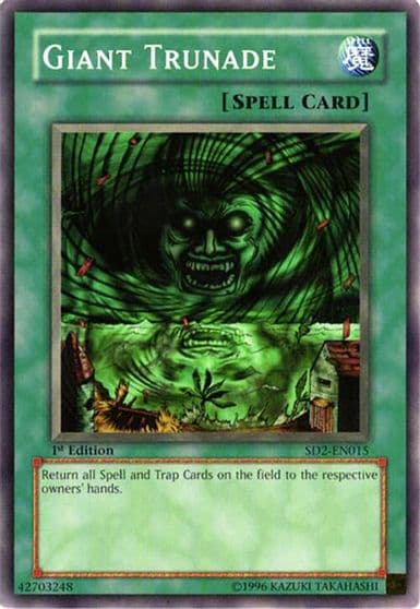 Giant Trunade Structure Deck: Zombie Madness Yu-Gi-Oh! card