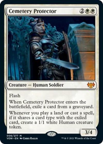 Cemetery Protector Innistrad: Crimson Vow Magic card