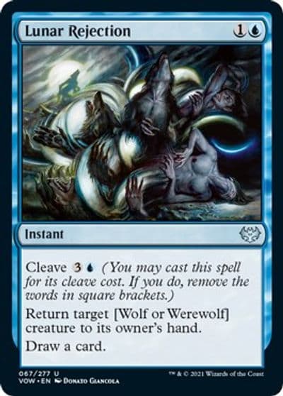 Lunar Rejection Innistrad: Crimson Vow Magic card