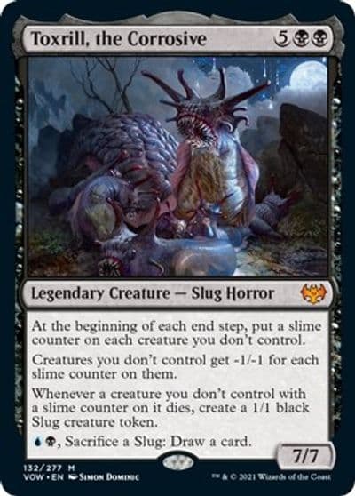 Toxrill the Corrosive Innistrad: Crimson Vow Magic card