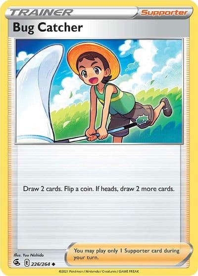 Bug Catcher SWSH08: Fusion Strike Pokemon card