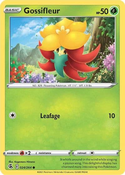Gossifleur SWSH08: Fusion Strike Pokemon card