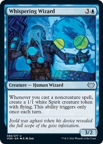 Whispering Wizard Innistrad: Crimson Vow Magic card