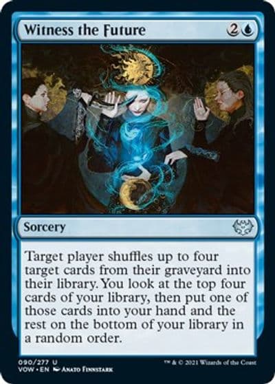 Witness the Future Innistrad: Crimson Vow Magic card