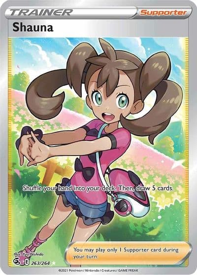 Shauna (Full Art) SWSH08: Fusion Strike Pokemon card