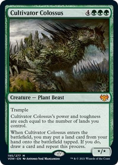Cultivator Colossus Innistrad: Crimson Vow Magic card