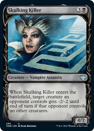 Skulking Killer Showcase Innistrad: Crimson Vow Magic card