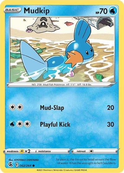 Mudkip SWSH08: Fusion Strike Pokemon card