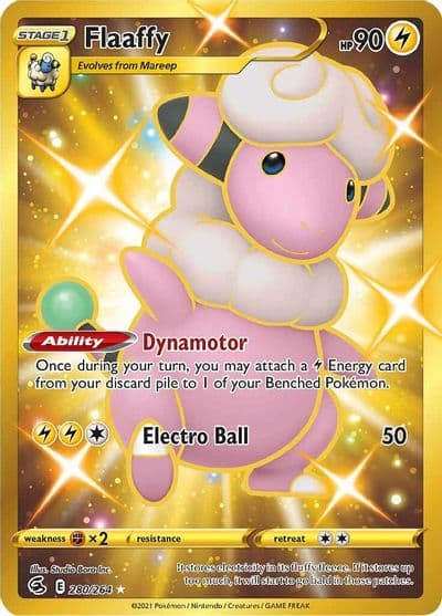 Flaaffy (Secret) SWSH08: Fusion Strike Pokemon card