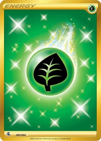 Grass Energy (Secret) SWSH08: Fusion Strike Pokemon card