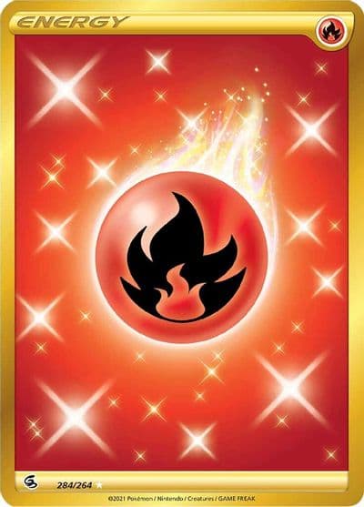 Fire Energy (Secret) SWSH08: Fusion Strike Pokemon card