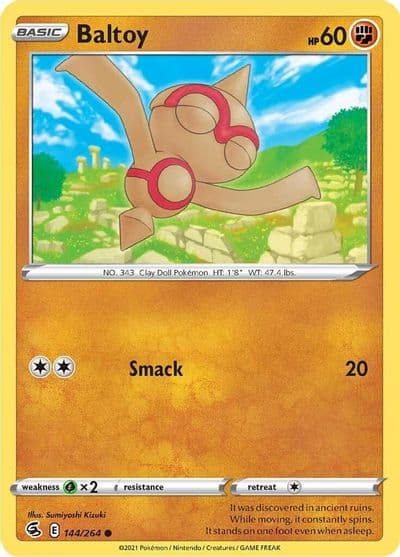 Baltoy SWSH08: Fusion Strike Pokemon card