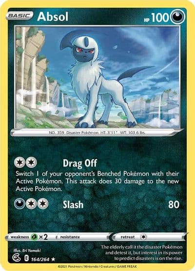 Absol SWSH08: Fusion Strike Pokemon card