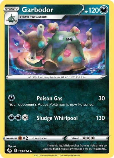 Garbodor SWSH08: Fusion Strike Pokemon card