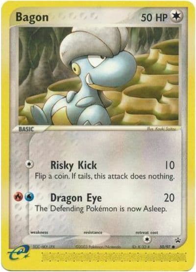 Bagon (Black Star) Nintendo Promos Pokemon card