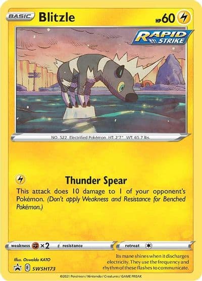 Blitzle - SWSH173 SWSH: Sword & Shield Promo Cards Pokemon card