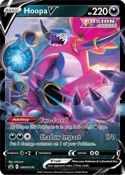 Hoopa V - SWSH176 SWSH: Sword & Shield Promo Cards Pokemon card