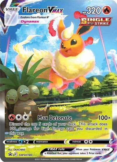 Flareon VMAX - SWSH180 SWSH: Sword & Shield Promo Cards Pokemon card