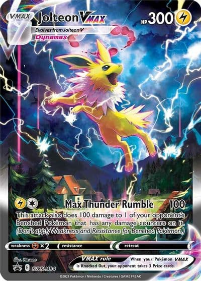 Jolteon VMAX - SWSH184 SWSH: Sword & Shield Promo Cards Pokemon card