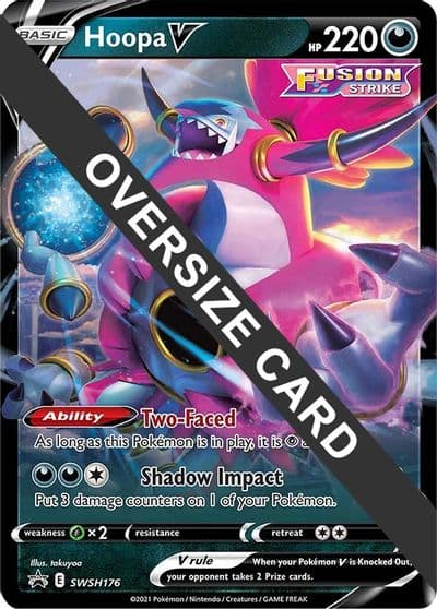 Hoopa V - SWSH176 Jumbo Cards Pokemon card