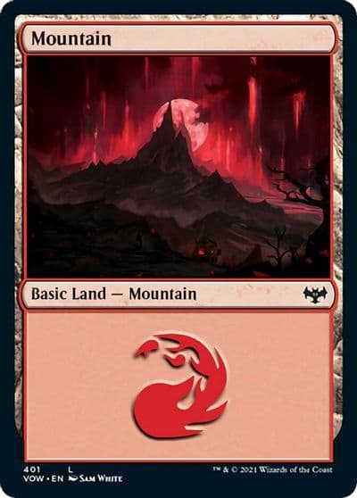 Mountain 401 Innistrad: Crimson Vow Magic card