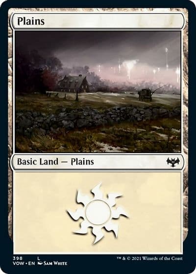 Plains 398 Innistrad: Crimson Vow Magic card