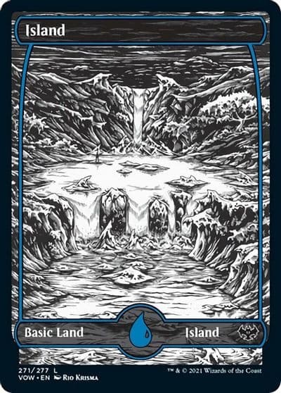 Island 271 Innistrad: Crimson Vow Magic card