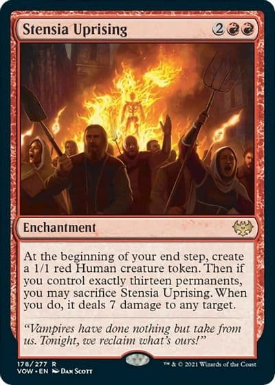 Stensia Uprising Innistrad: Crimson Vow Magic card