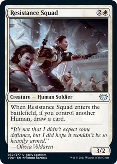 Resistance Squad Innistrad: Crimson Vow Magic card