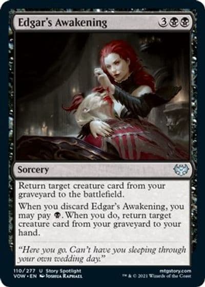 Edgars Awakening Innistrad: Crimson Vow Magic card