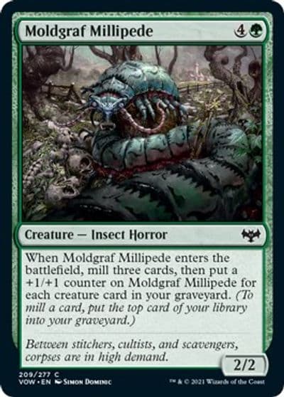 Moldgraf Millipede Innistrad: Crimson Vow Magic card