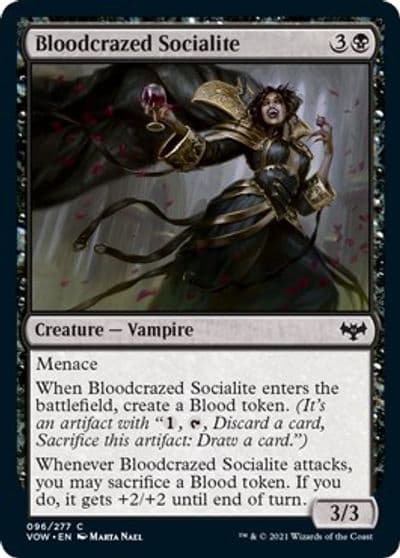 Bloodcrazed Socialite Innistrad: Crimson Vow Magic card