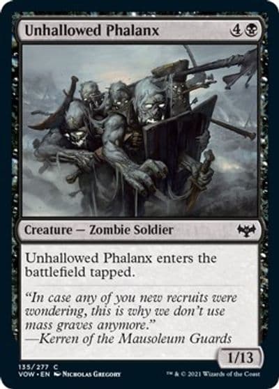 Unhallowed Phalanx Innistrad: Crimson Vow Magic card
