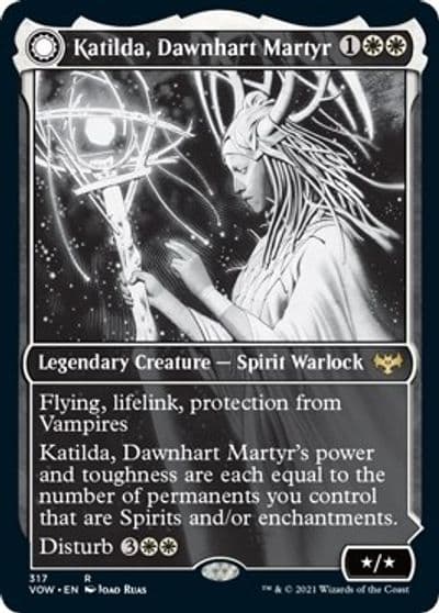 Katilda Dawnhart Martyr Showcase Innistrad: Crimson Vow Magic card