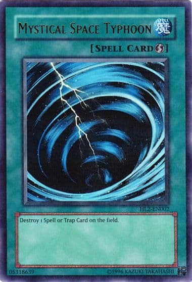 Mystical Space Typhoon Hobby League 2 Yu-Gi-Oh! card