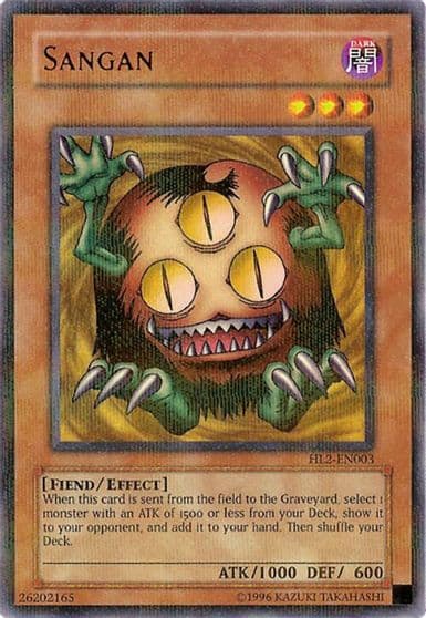 Sangan Hobby League 2 Yu-Gi-Oh! card