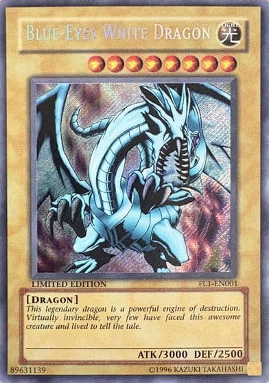 Blue Eyes White Dragon Forbidden Legacy Yu-Gi-Oh! card