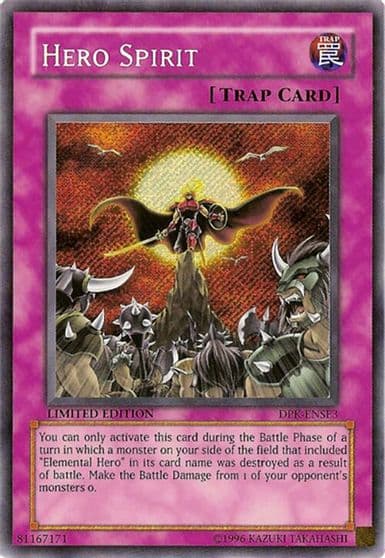 Hero Spirit Duelist Pack Special Edition Yu-Gi-Oh! card