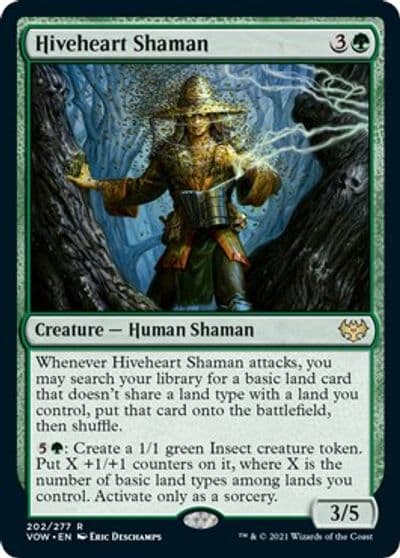 Hiveheart Shaman Innistrad: Crimson Vow Magic card