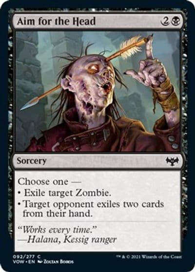 Aim for the Head Innistrad: Crimson Vow Magic card