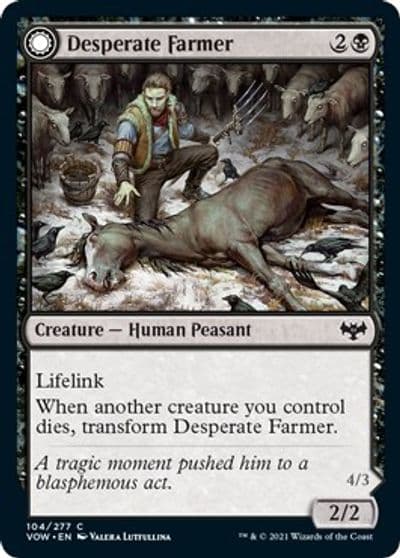 Desperate Farmer Innistrad: Crimson Vow Magic card
