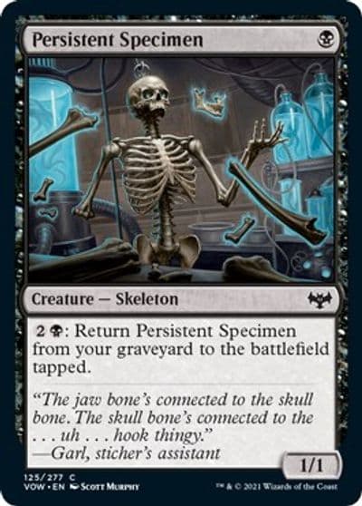 Persistent Specimen Innistrad: Crimson Vow Magic card
