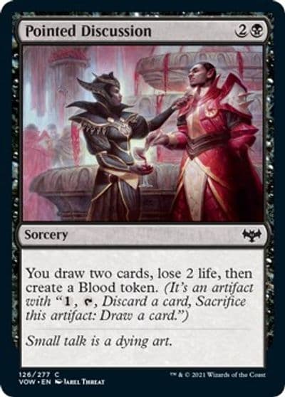 Pointed Discussion Innistrad: Crimson Vow Magic card