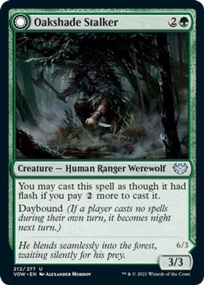 Oakshade Stalker Innistrad: Crimson Vow Magic card
