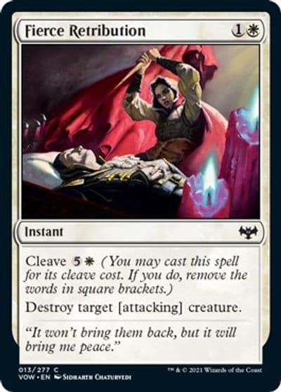 Fierce Retribution Innistrad: Crimson Vow Magic card