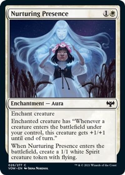 Nurturing Presence Innistrad: Crimson Vow Magic card